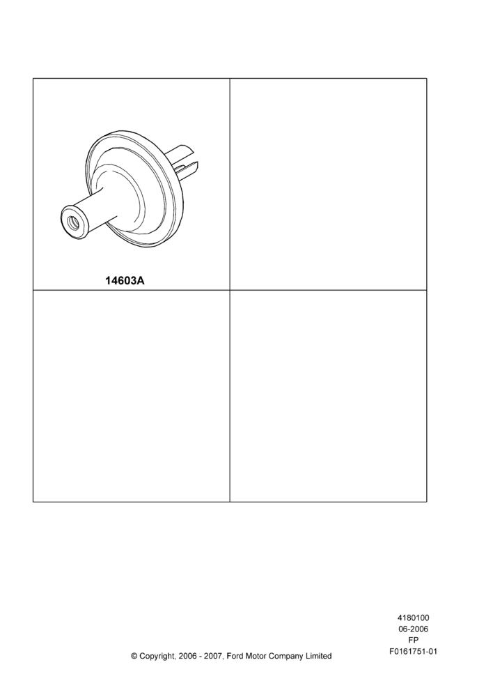 Схема Wiring Grommets; 19.06.2006–04.01.2011