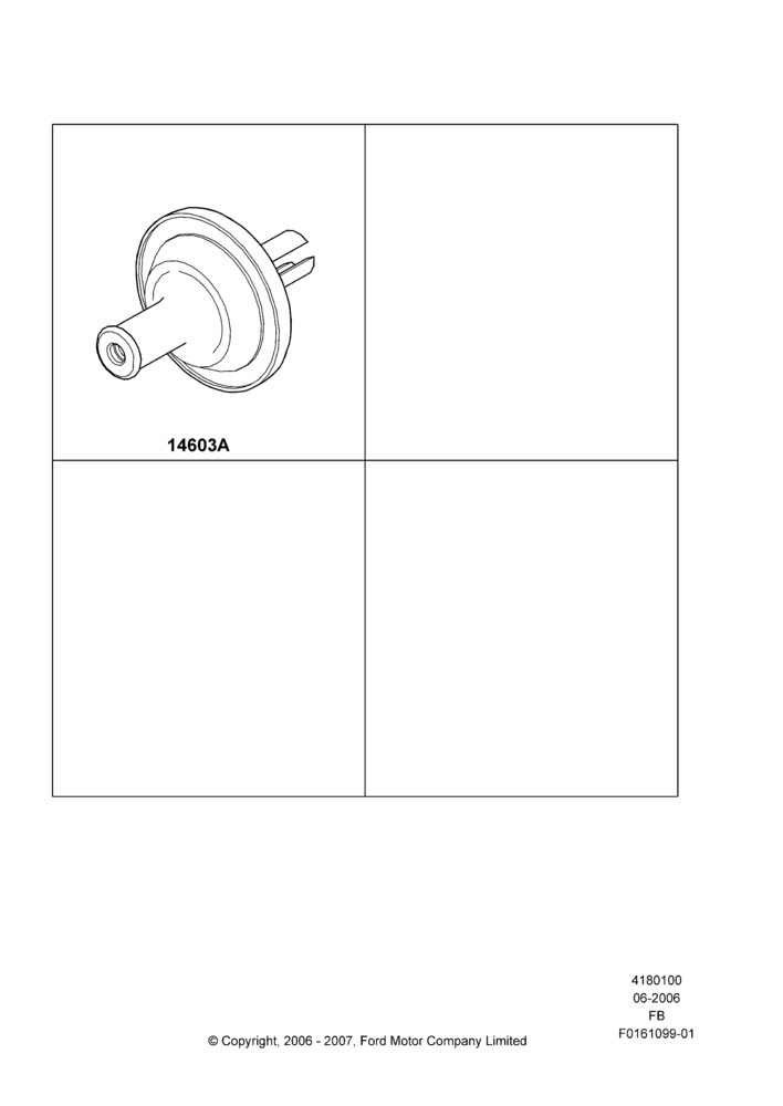 Схема Wiring Grommets; 19.06.2006–26.09.2011