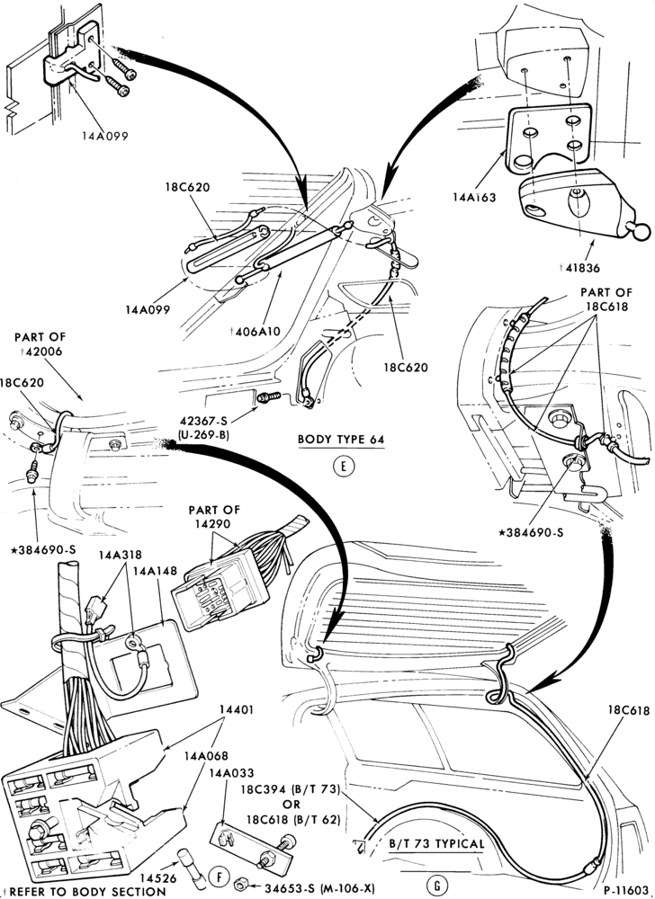 Схема AIR CONDITIONER-Heated back window (defroster)- Page B