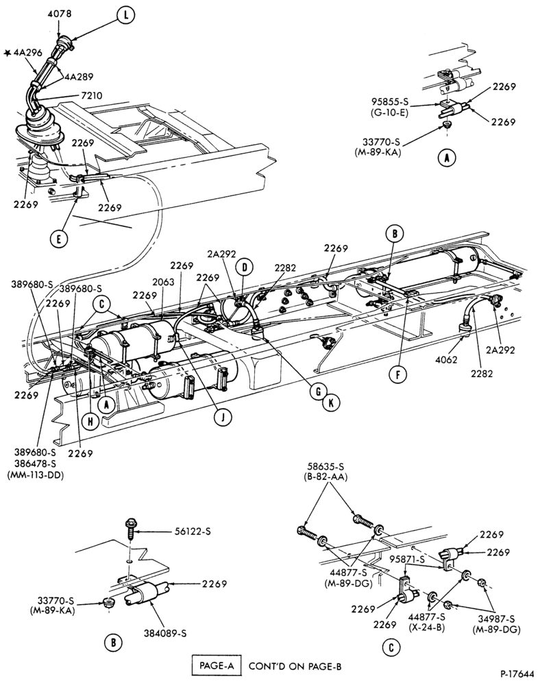 Схема SHIFT SYSTEM-(1983/)-Page A-F-FT800/900