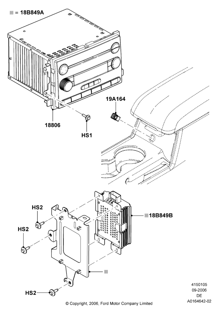 Схема Аудиооборудование (заводское), Less Radio Reception Equipment, With Audiophile Sound System; 30.08.2006–04.02.2009