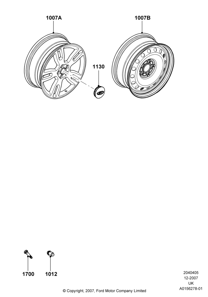 Схема Колёса, With 20" Wheels; 03.12.2007–29.10.2010