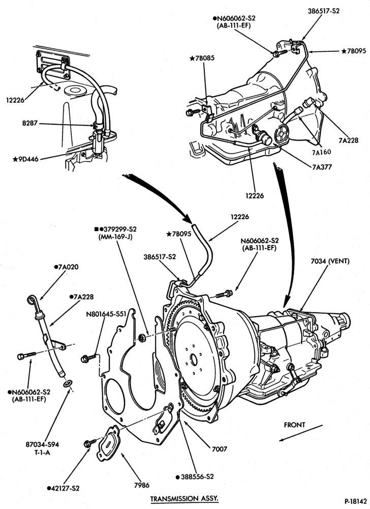 Схема C3 TYPE TRANSMISSION-Transmission installation-R