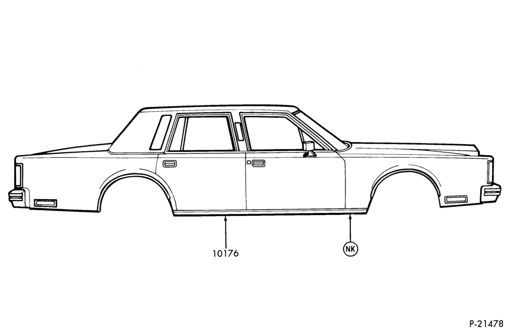 Схема W/ROCKER PANEL
