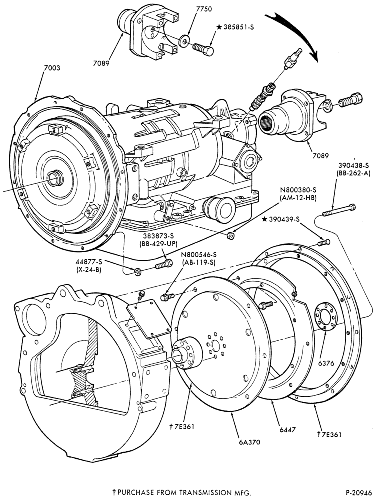 Схема SHIFT MECHANISM-AT 545 - installation-CF600/800