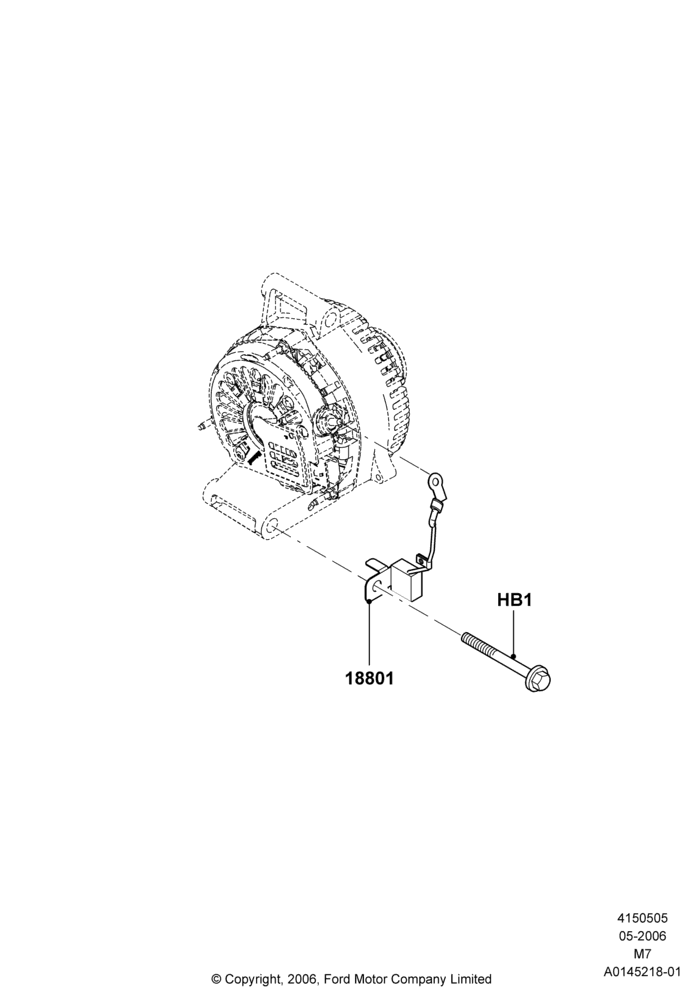 Схема Помехоподавление, 3.0 V6 24V DOHC EFI Modular; 01.05.2006–08.01.2007