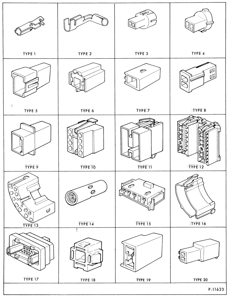 Схема CONNECTORS and SLEEVES (WIRE) SLEEVES
