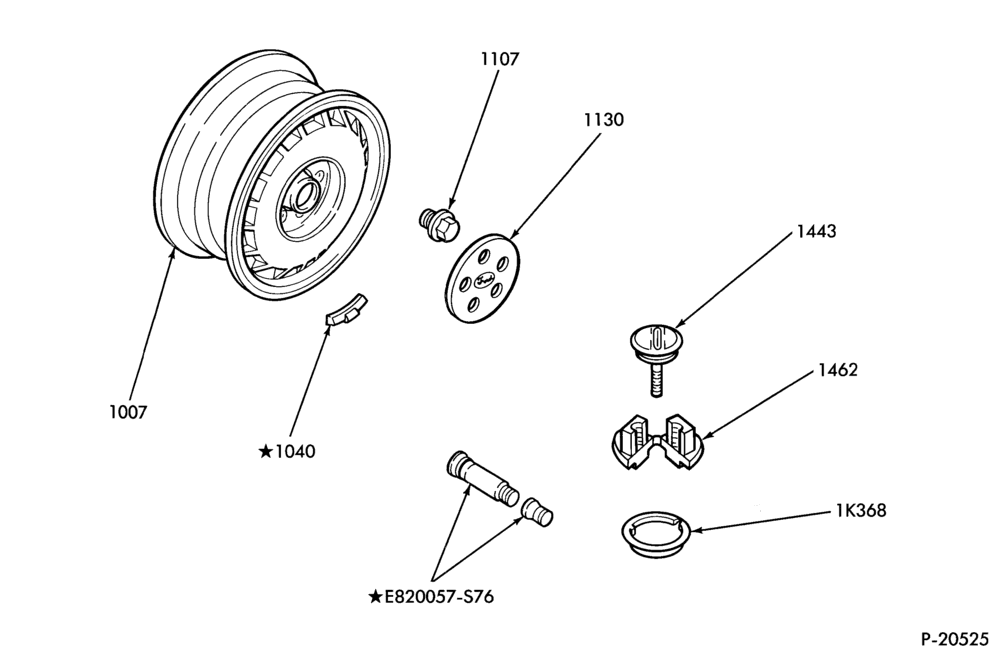 Схема WHEELS-Wheels and related parts