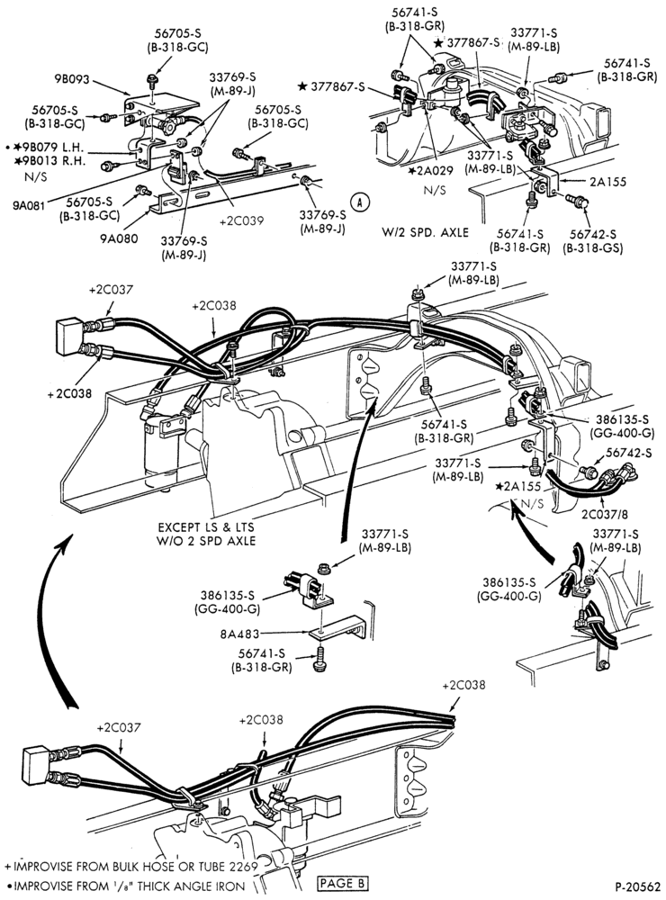 Схема 6 CYL. 6.6L (401 C.I.D.) AND 7.8L (474 C.I.D.) DIESEL-LTS600/900-Page-Page-B
