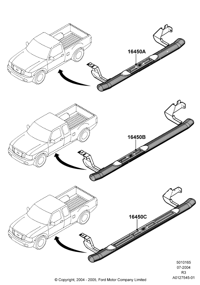 Схема Подножки, Accessory, Tubular; 04.08.2003–08.08.2005