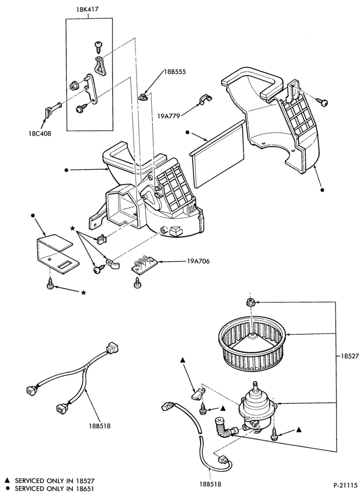 Схема AIR CONDITIONER-Heater blower - manual