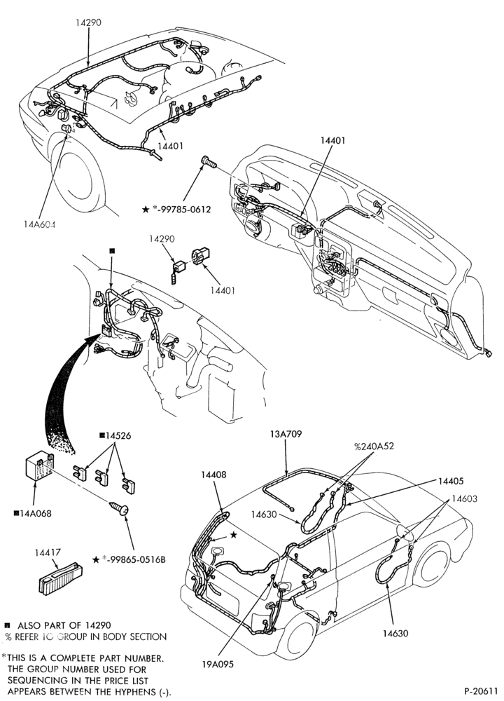Схема ELECTRICAL SYSTEMS-Wiring system - body, instrument panel & related parts