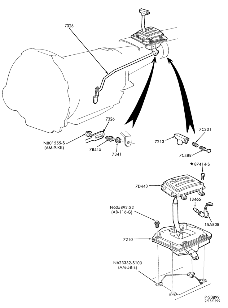 Схема A4LD TYPE - EXTERNAL PARTS--F