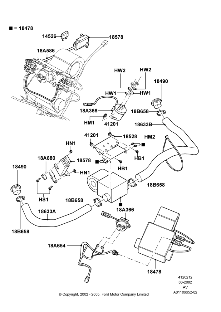 Схема HEATER SYSTEM; 24.06.2002–20.12.2002