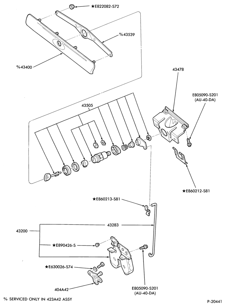 Схема LIFT/TAILGATE, LUGGAGE & BACK WINDOW-Latch parts - liftgate