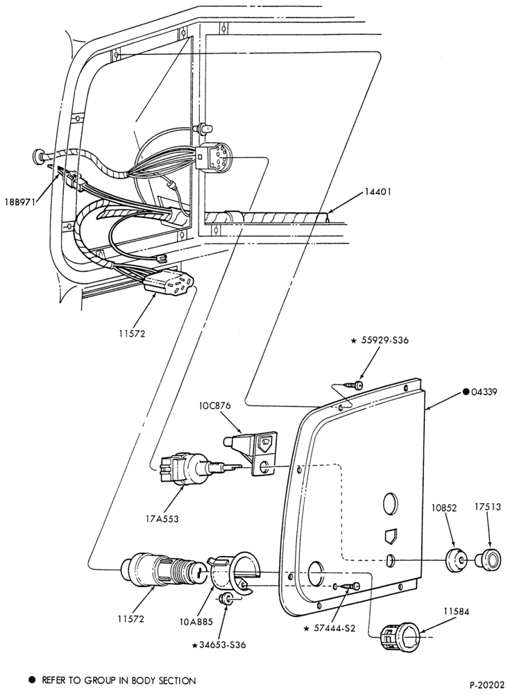 Схема INSTRUMENT CLUSTERS-(1987/)-L-LA-LL-LN-LNT-LS-LT-LTA-LTL -L.H.-w/hydraulic brake