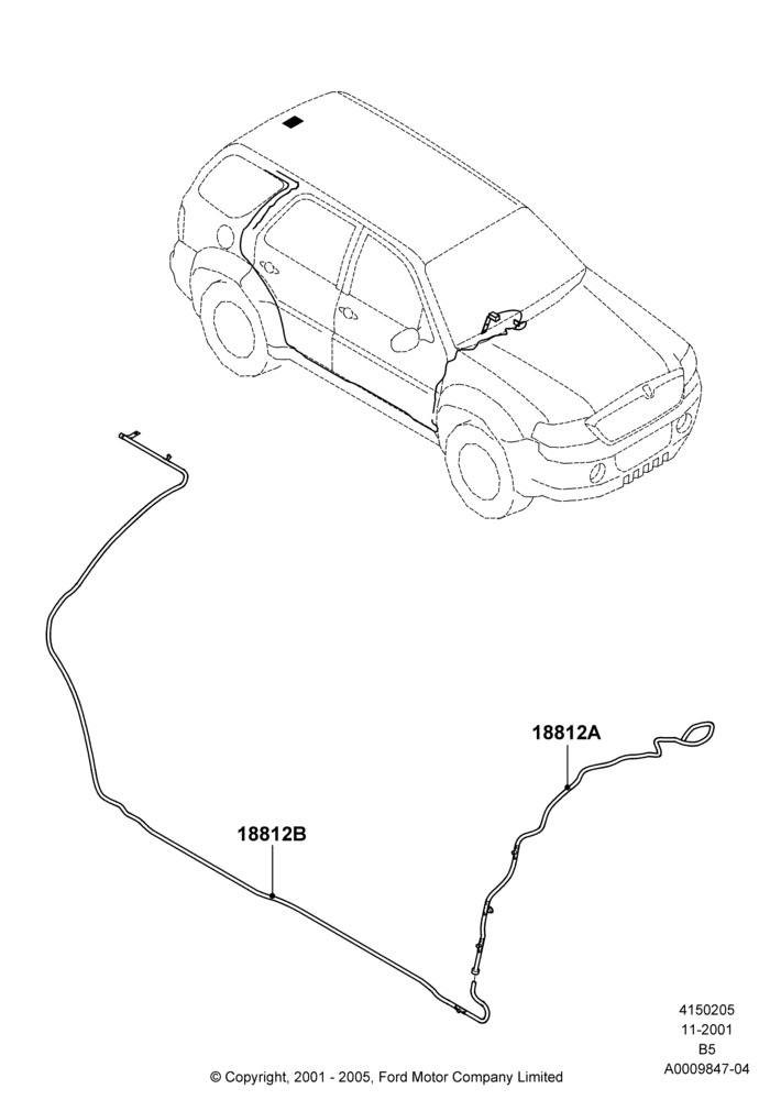 Схема Антенна, Less AM/FM Stereo/6 CD/Nav System, Less AM/FM Str/CD/Clk/Navig System; 18.03.2002–02.08.2006
