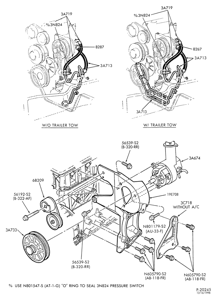 Схема STEERING-(1987/) - 6 cyl. 300 (4.9L) - E.F.I.-U150