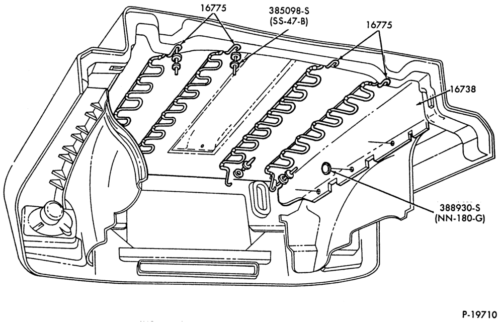 Схема HOODS-Hood-insulator-w/tilt front end-F-FT600/900