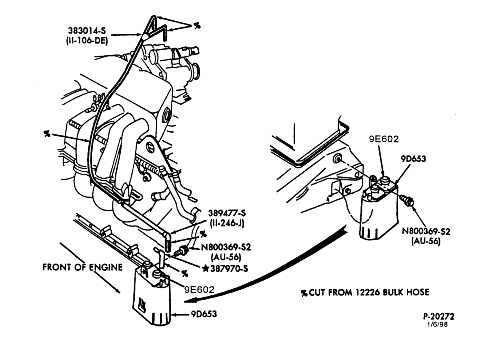 Схема 6 CYL. 4.9L (300 C.I.D.)-GAS-F150/350 and U150