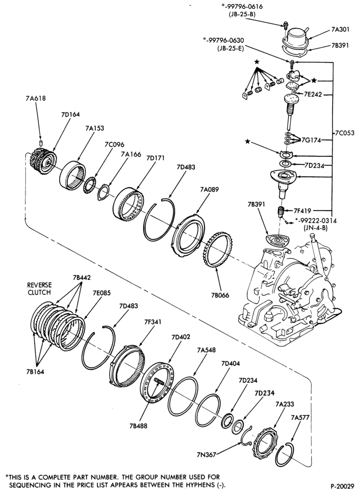 Схема ATX TYPE - INTERNAL PARTS-INTERNAL PARTS- governor, low and reverse piston and related parts-MM