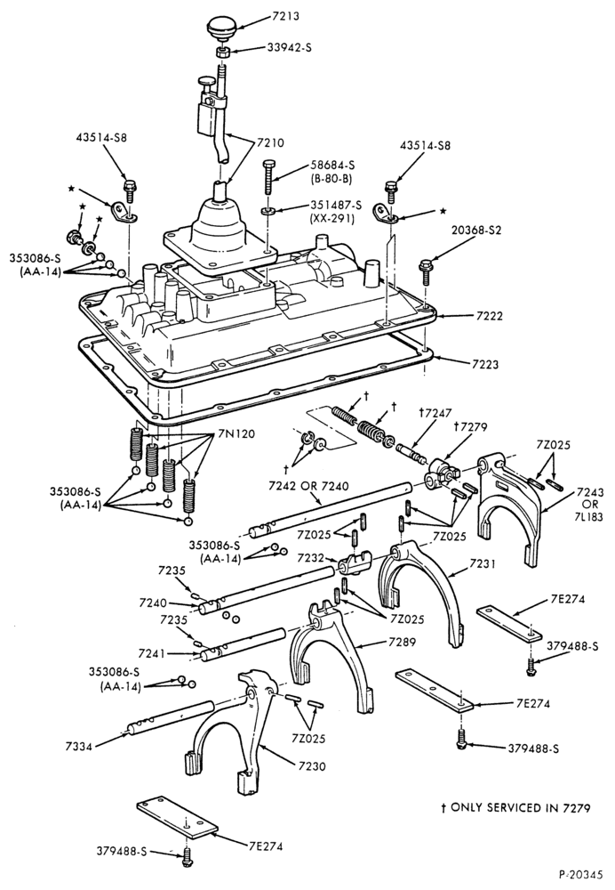Схема EXTERNAL PARTS-(1987/) - Fuller FS-5106-F-FT600/900