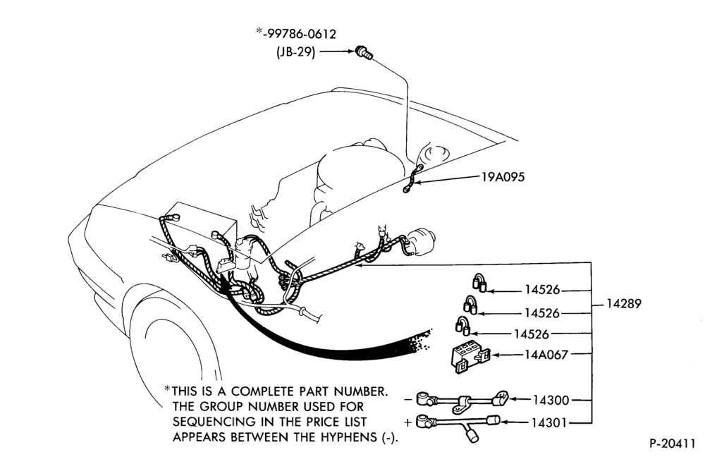 Схема ELECTRICAL SYSTEMS-Wiring system- Engine compartment fuses & brackets
