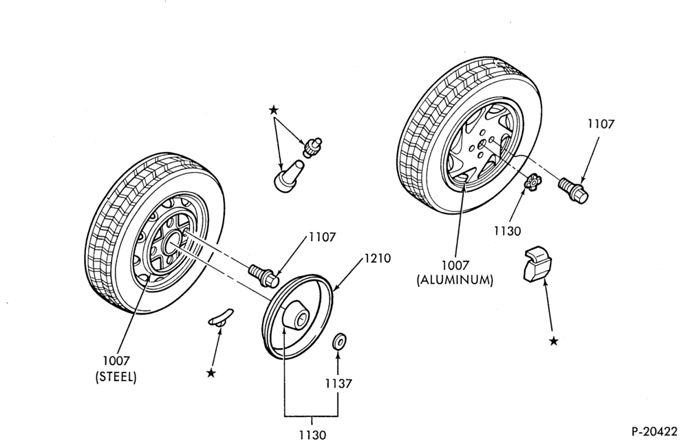 Схема WHEELS-Wheels and related parts