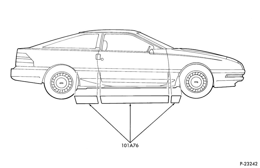 Схема PROBE -- STAINLESS STEEL TRIM KIT