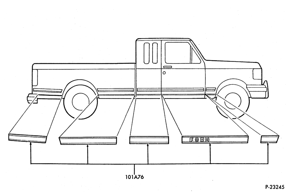 Схема STAINLESS STEEL TRIM - ACCESSORY