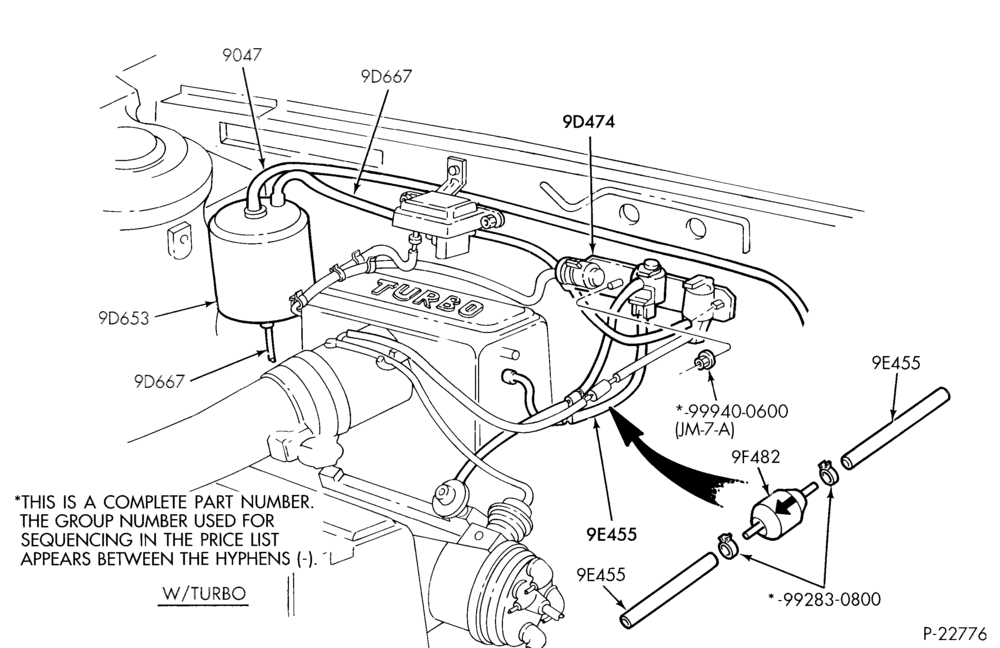 Схема CARBURETOR/FUEL INJECTION-Fuel vapor canister - T/C