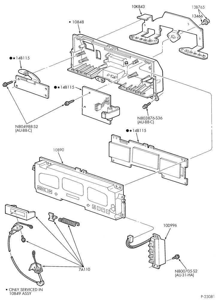 Схема Генератор, INSTRUMENT CLUSTER, BATTERY-Instrument cluster and related parts - Sable & Taurus - electronic