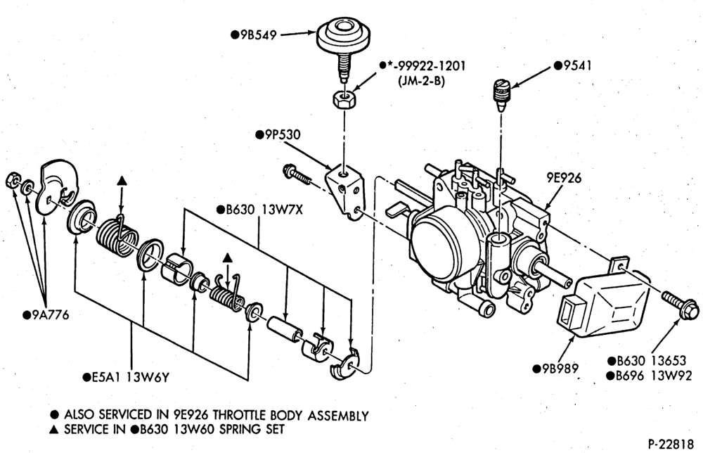 Схема FUEL TANK AND LINES-Fuel injection throttle body