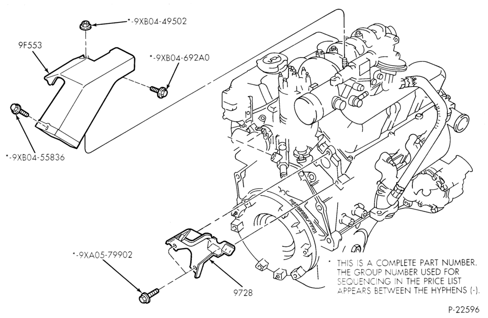 Схема 6 CYL. 3.0L-Fuel injection inlet manifold