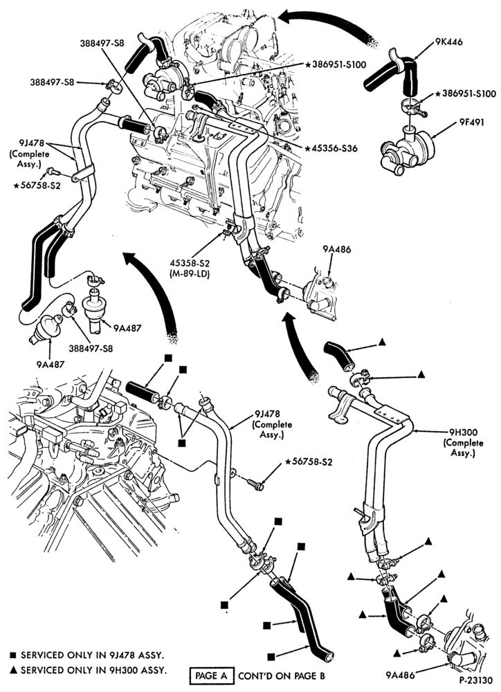 Схема 8 CYL. 7.5L (460 C.I.D.)-GAS-F250/350-Page A - Page A