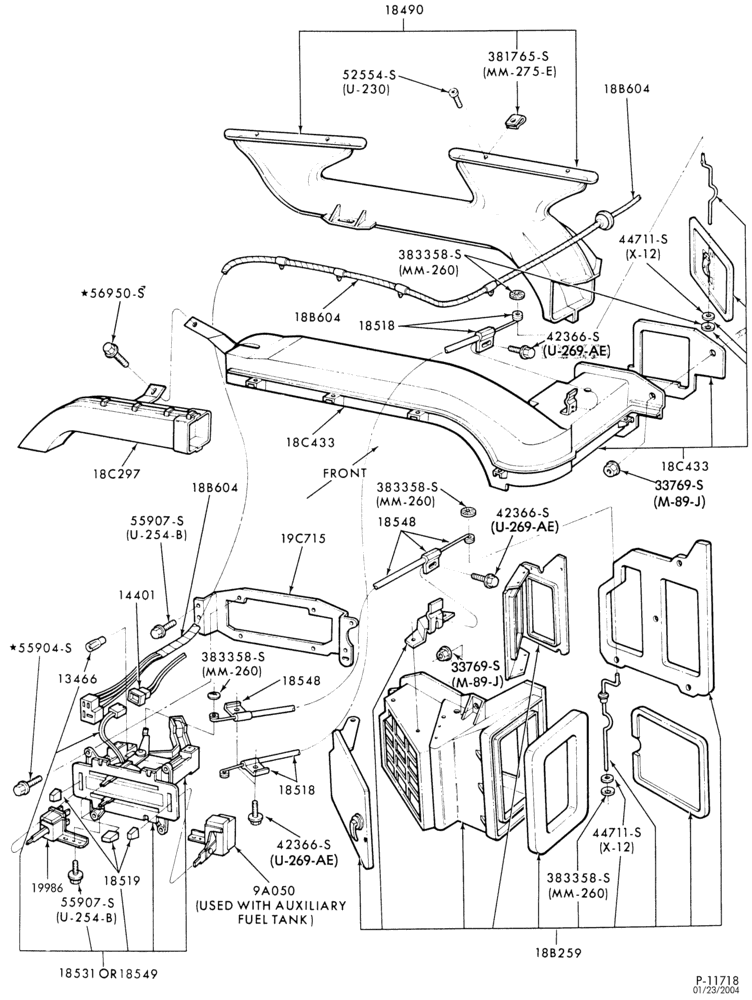Схема HEATERS-Heater Parts (fresh air)-passenger compartment-All