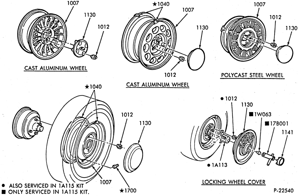 Схема WHEELS-Wheels and related parts