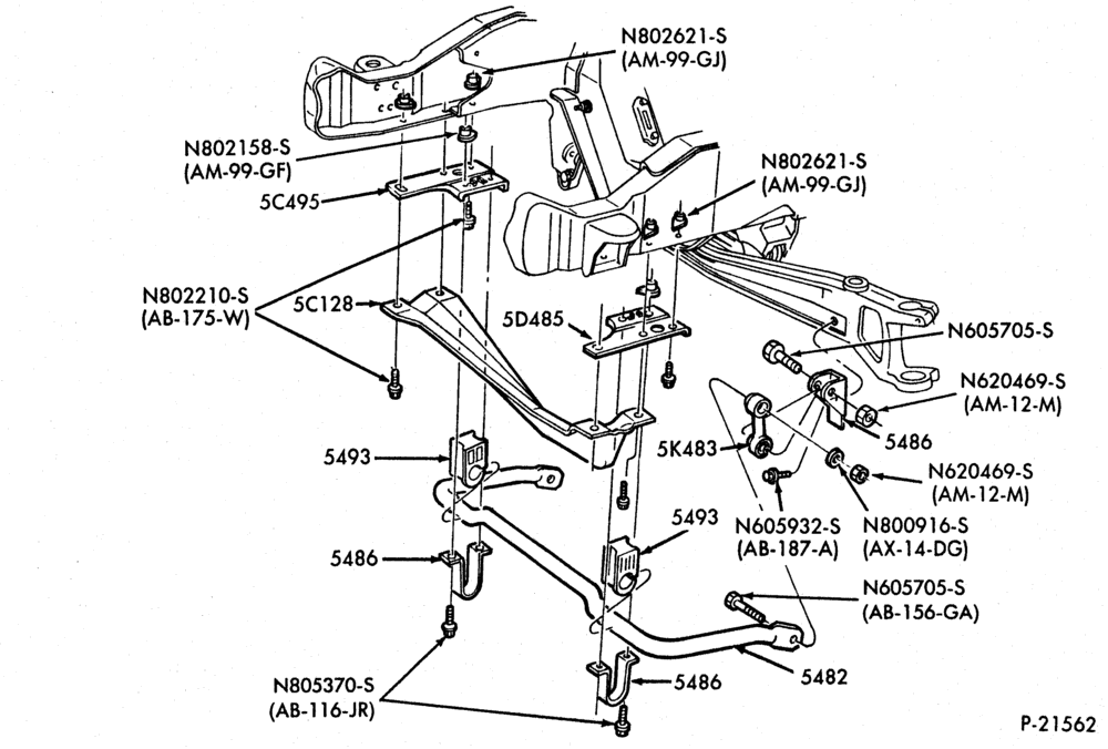 Схема REAR SUSPENSION-(1989)- front-2/W/D-R
