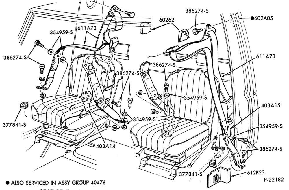 Схема INSTRUMENT PANEL-(1989)- w/articulated seat-bucket-F-FT600/900