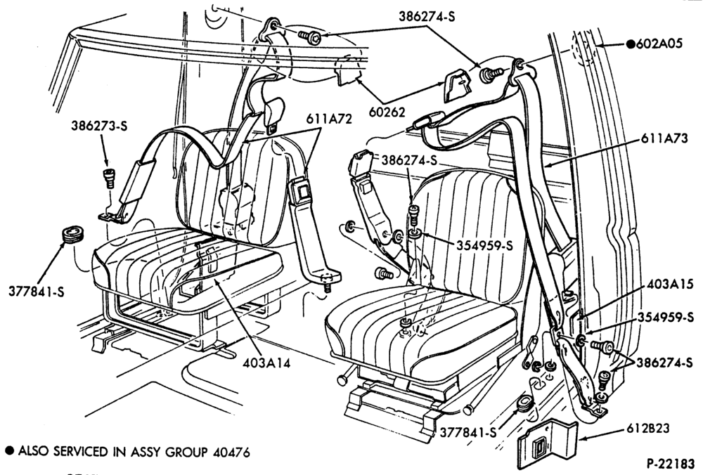 Схема INSTRUMENT PANEL-(1989)- w/articulated seat-pass.-F-FT600/900