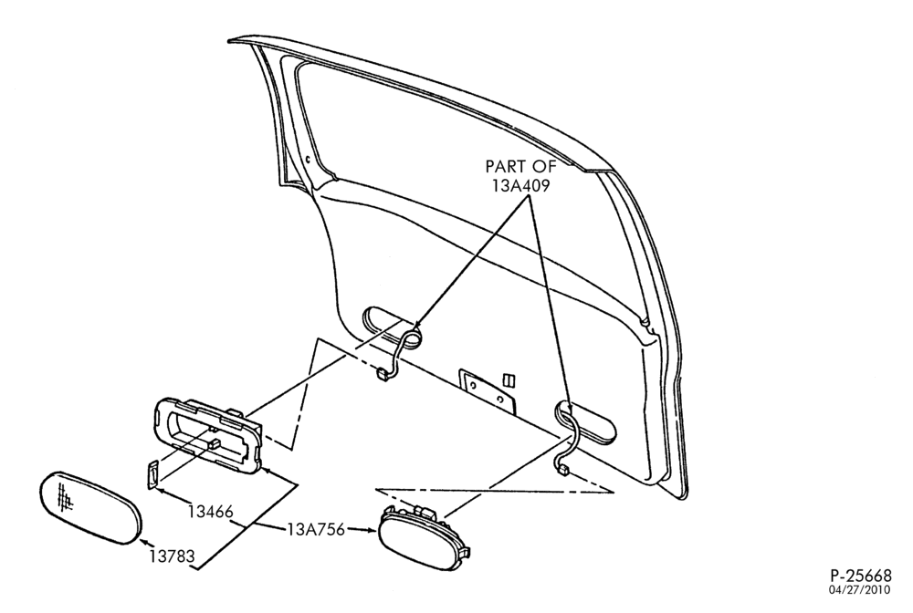 Схема LAMPS-Liftgate lamp-DM