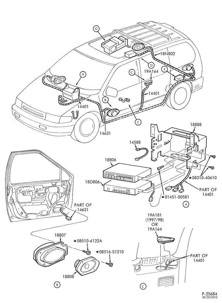 Схема RADIOS-Radio - AM/FM stereo & speakers - with or without cassette - Page A-DM