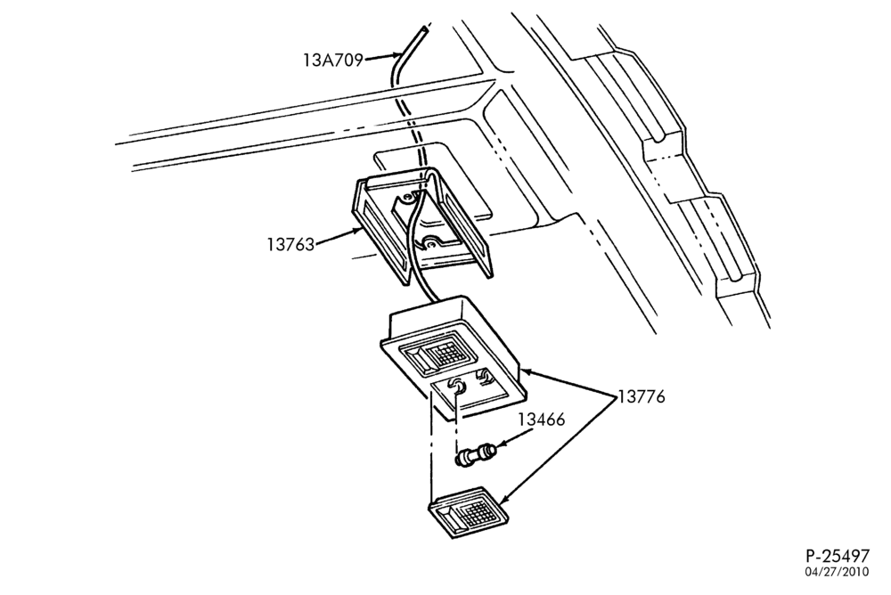 Схема LAMPS-Dome map lamp & related parts-E150/450