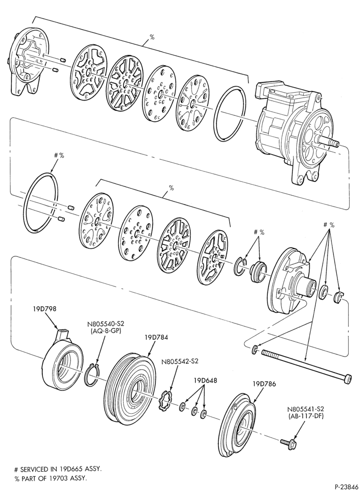 Схема AIR CONDITIONER-Compressor - 10PA17