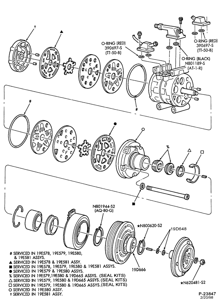 Схема AIR CONDITIONER-Compressor- 10P15