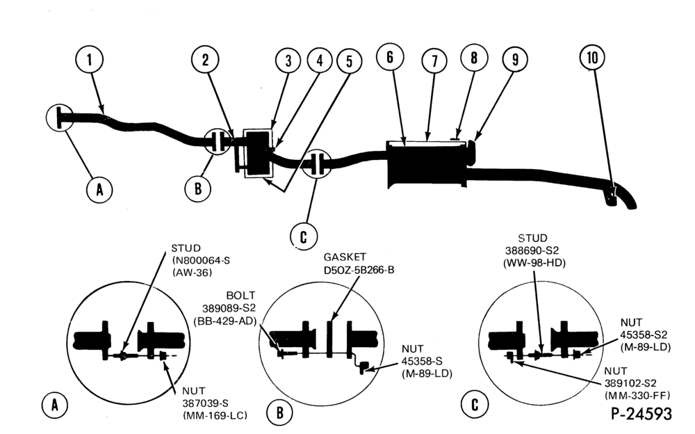 Схема (F,J) CANADA - A/T EXC. TURBOCHARGER -- 1 U/B