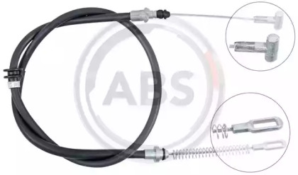 ABS K19886 Трос, стояночная тормозная система ABS K19886