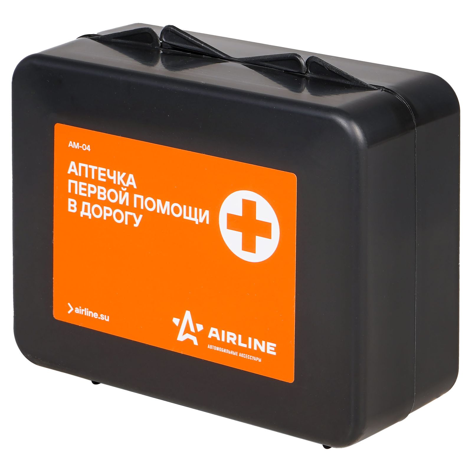 AIRLINE AM04 Аптечка первой помощи в дорогу, пластиковый футляр (AM-04)