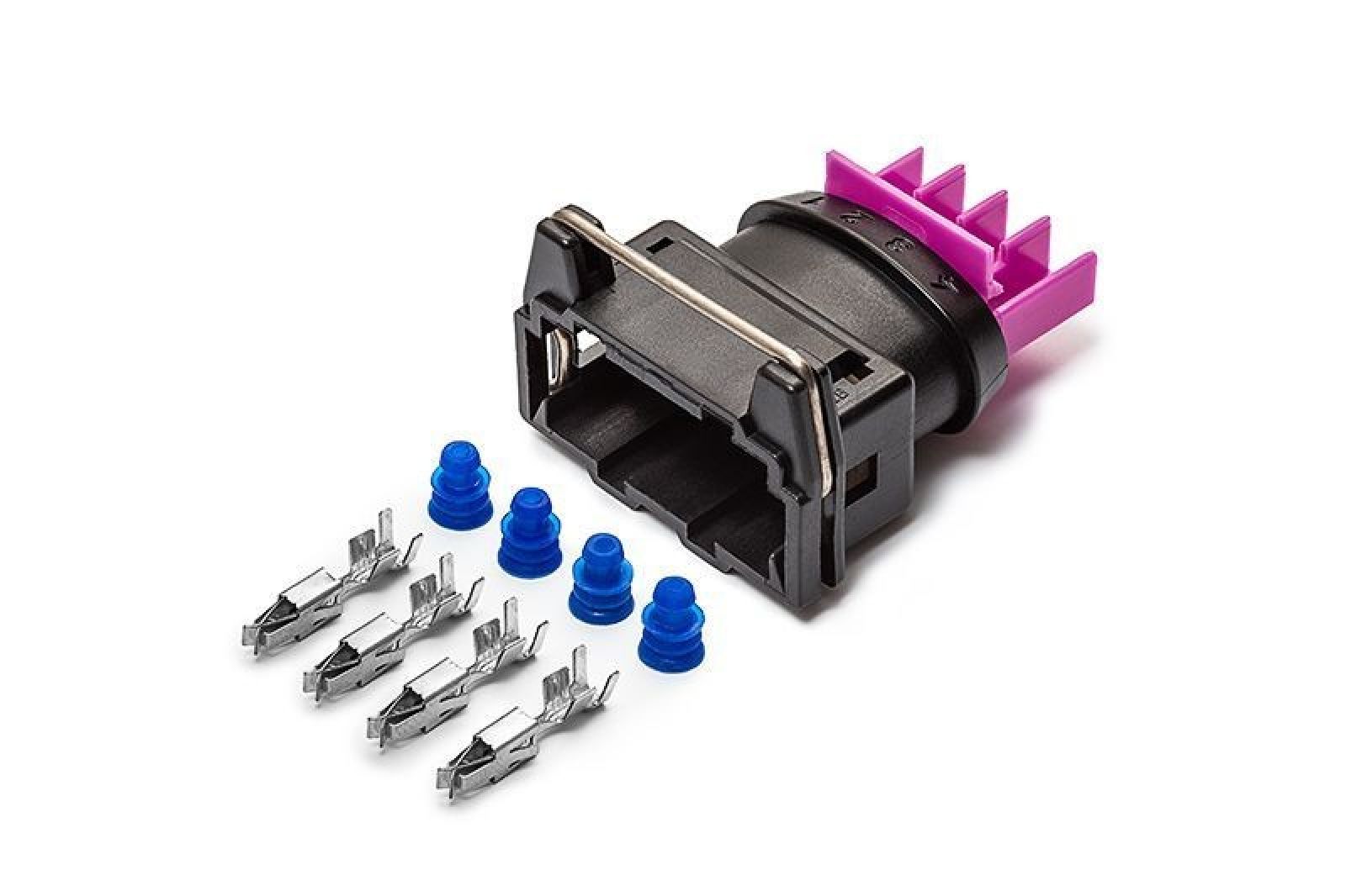 AIRLINE AECC265 Разъем 4 pin без проводов для катушки зажигания Changan CS35, Chery Tiggo, Citroen C4, Geely MK