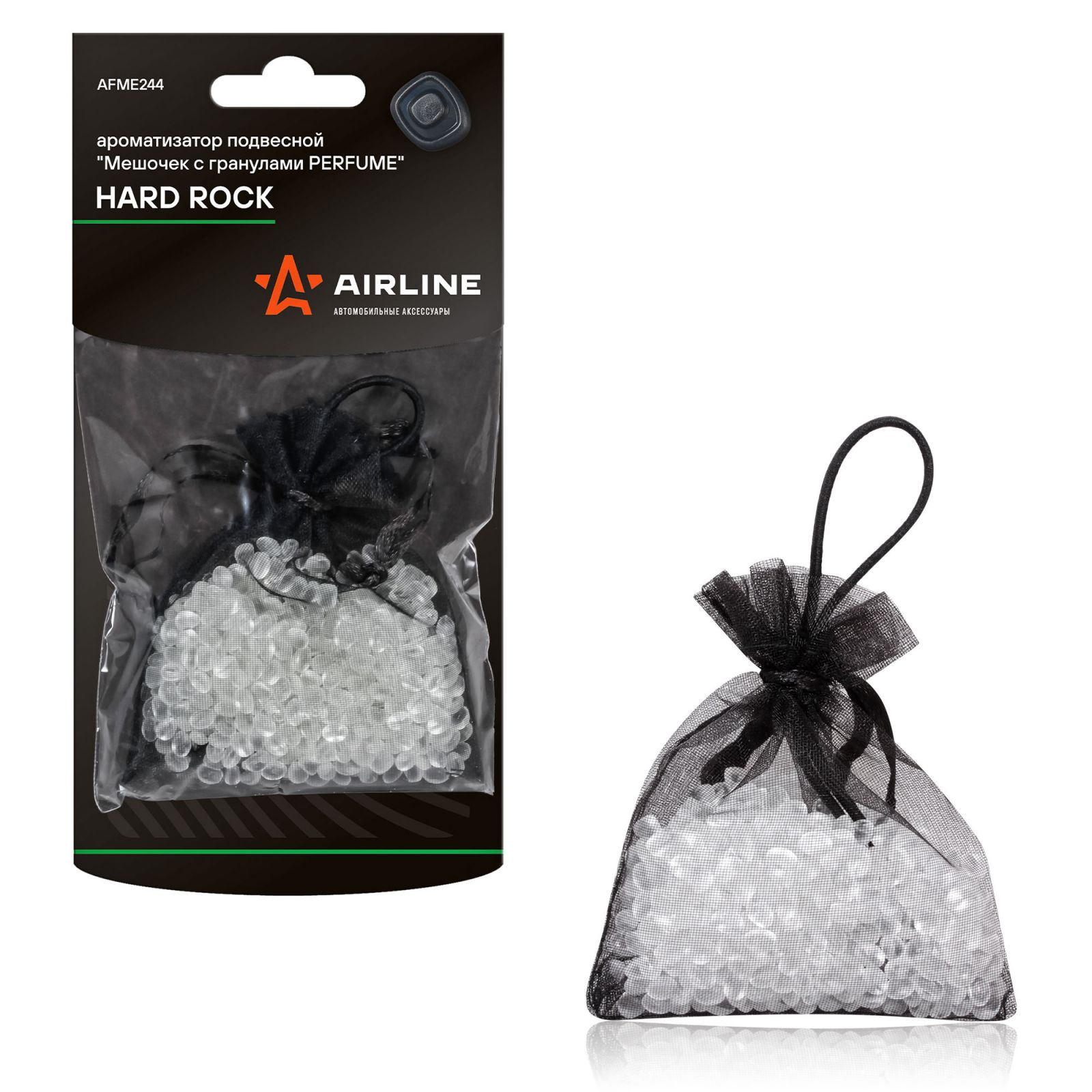AIRLINE AFME244 Ароматизатор подвесной Мешочек с гранулами Perfume HARD ROCK